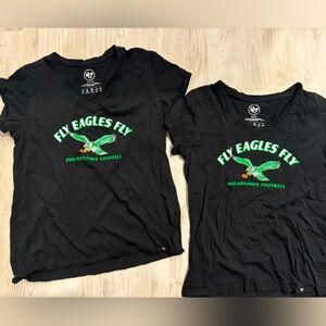 Women’s Eagles shirts! Medium and XL